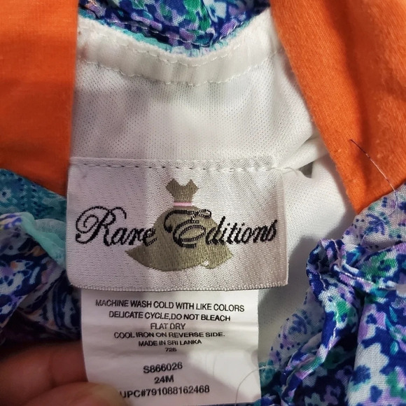 Rare Editions Baby Girl Easter Romper 24M - Picture 8 of 9